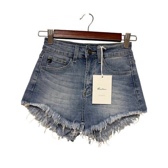 KanCan Blue Jean Shorts for Women - Picture 1 of 9